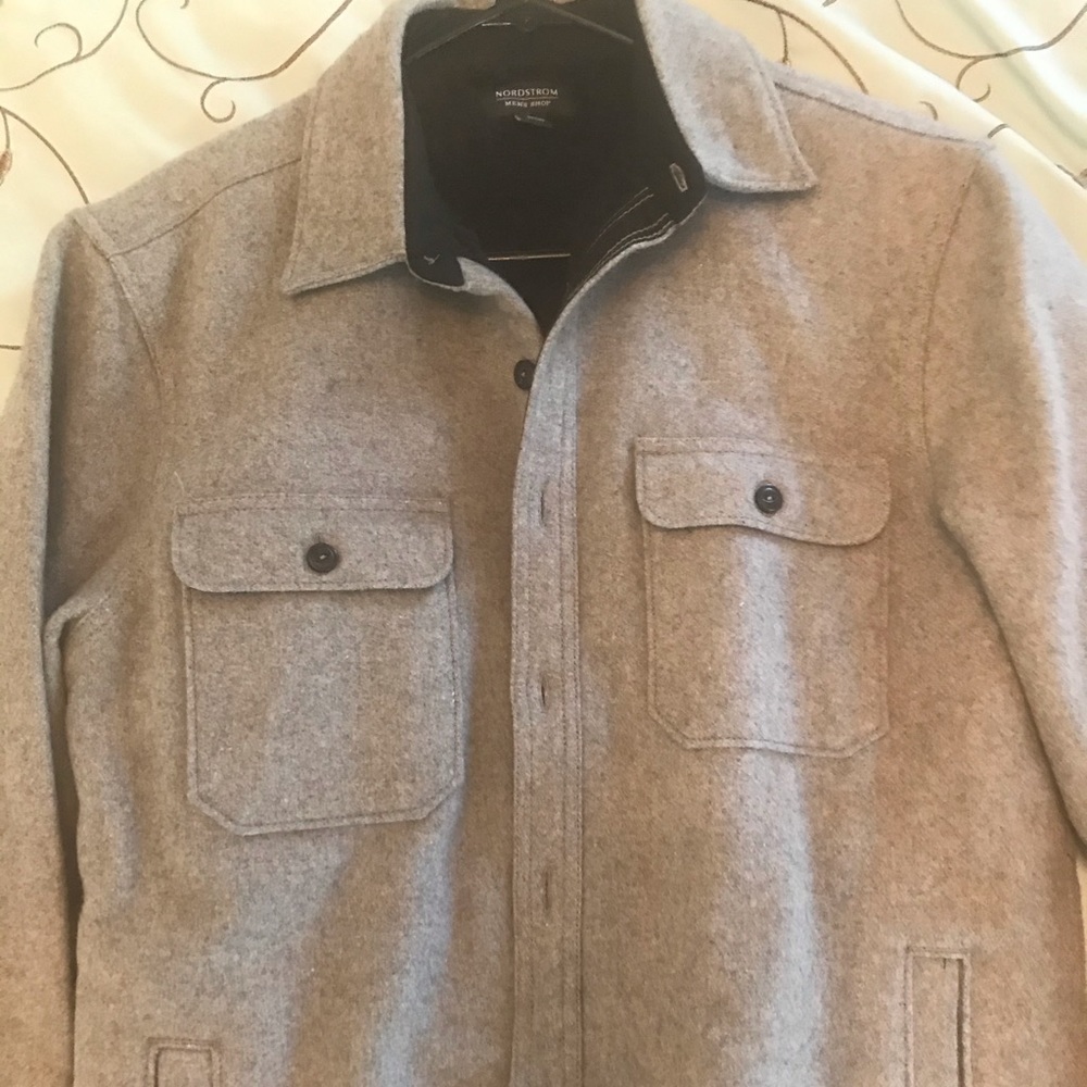 Nordstrom Men’s Gray Jacket Size Medium